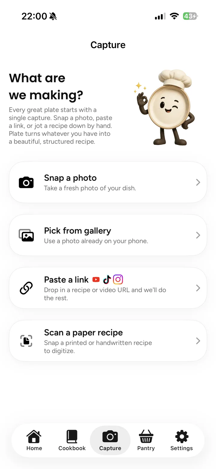 Snap it, paste it, or scan it.