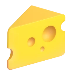 Wedge of cheese