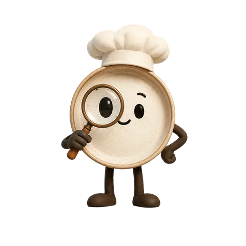 Plate's chef mascot